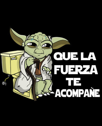 Camiseta Yoda Que La Fuerza Te Acompa E Envio Gratis Tuhingashop