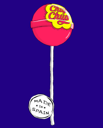 camiseta chupa chups