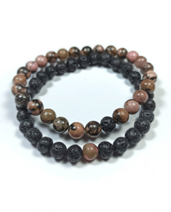 pulsera de rodonita