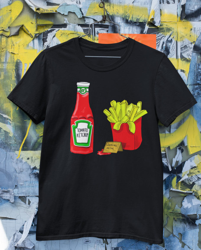 camiseta ketchup queremos mojar