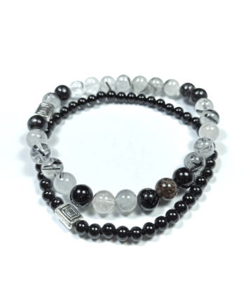 pulsera de cuarzo turmalinado