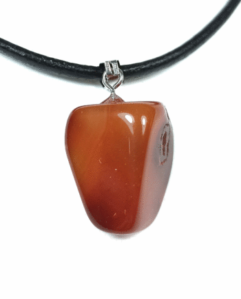 colgante de agata cornalina