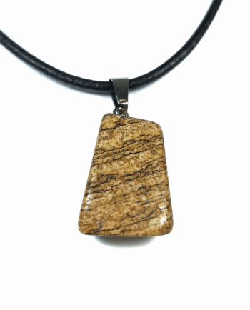 colgante de Jaspe madera